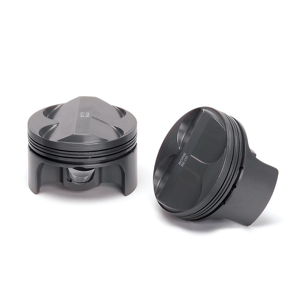 Supertech Flat Top Piston - Set of 4 | 1999-2000 Honda Civic Si & 1997-2001 Acura Integra GSR/Type R (P4-H81-N2R-H13)