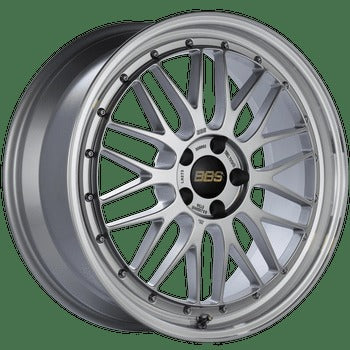 BBS Wheels LM Diamond Silver w/ Diamond Cut Machined Lip 20x10 | 5x112 (LM408DSPK)