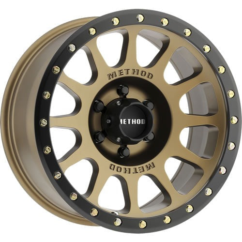 Method Race Wheels MR305 Bronze w/ Black Simulated Beadlock 18x9 | 5x150 (MR30589058900)