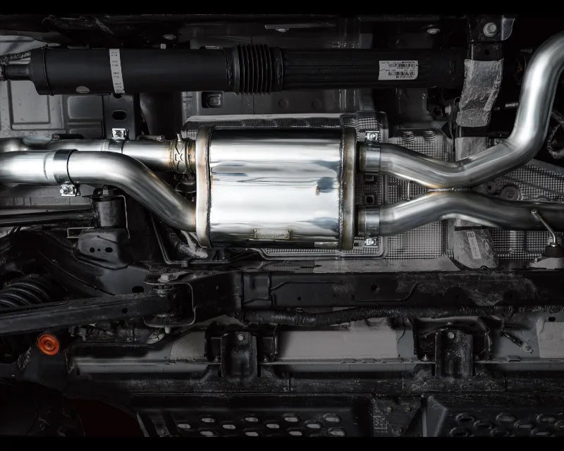 AWE Tuning SwitchPath Exhaust | 3" Diameter | Dual BashGuards | No Tips for The Ford Bronce Raptor (3025-31327)