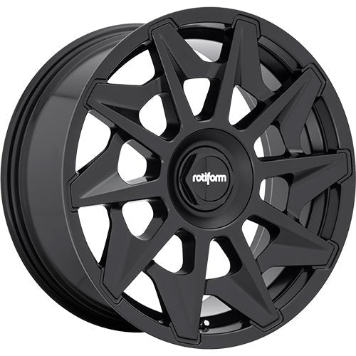 Rotiform Wheels CVT Matte Black 19x8.5 | 5x100/5x112 (R1291985F3+45)