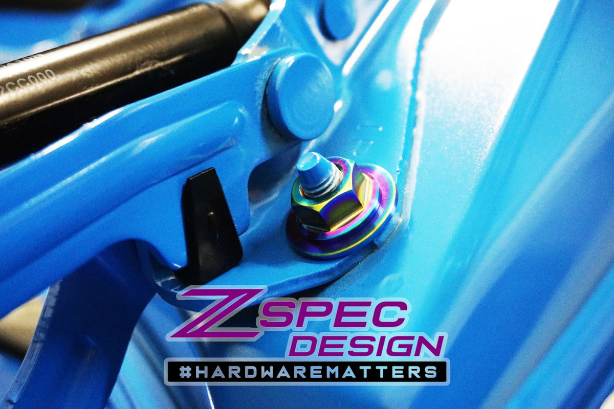 ZSPEC Trunk Area Titanium Fastener Kit | 2022+ Toyota GR86/Subaru BRZ (00843612124142)