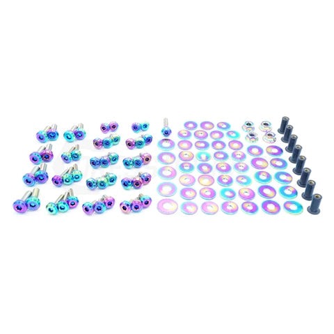 Dress Up Bolts Stage 2 Titanium Hardware Engine Bay Kit | 2012-2015 BMW 335i (BMW-014-Ti)