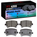 DFC 4000 HybriDynamic Rear Brake Pads | Multiple VW/Audi Fitments (4000-1108-00)