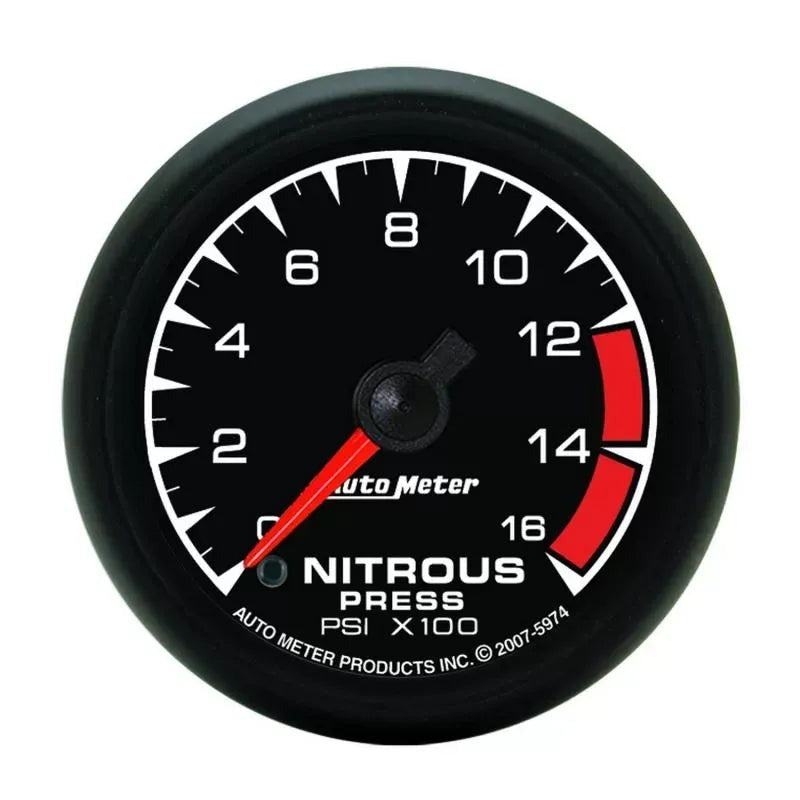 Autometer 2-1/16" 0-1600 PSI Nitrous Pressure Gauge ES | Universal (5974)