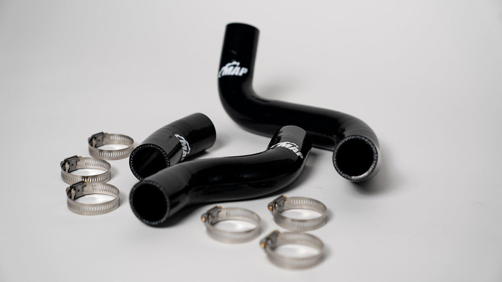 MAPerformance Silicone Radiator Hose Kit | 2022+ Subaru BRZ / Toyota GR86 & 2013-2021 Subaru BRZ / Scion FR-S / Toyota 86 (BRZ86-CHK-BK)
