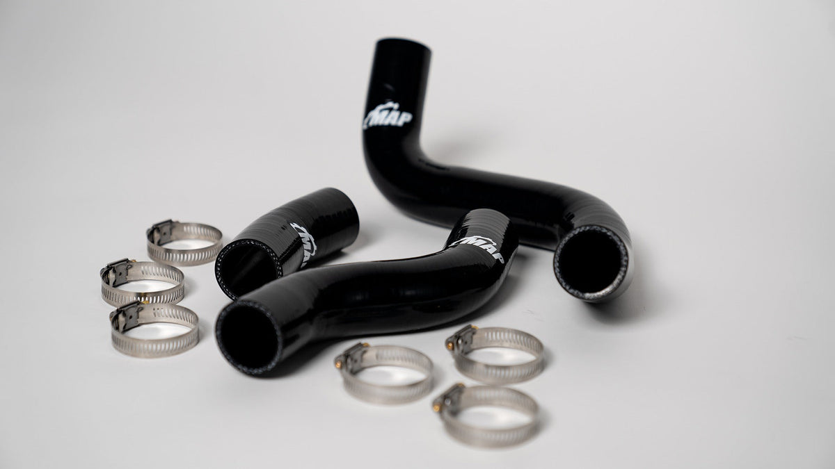 MAPerformance Silicone Radiator Hose Kit | 2022+ Subaru BRZ / Toyota GR86 & 2013-2021 Subaru BRZ / Scion FR-S / Toyota 86 (BRZ86-CHK-BK)