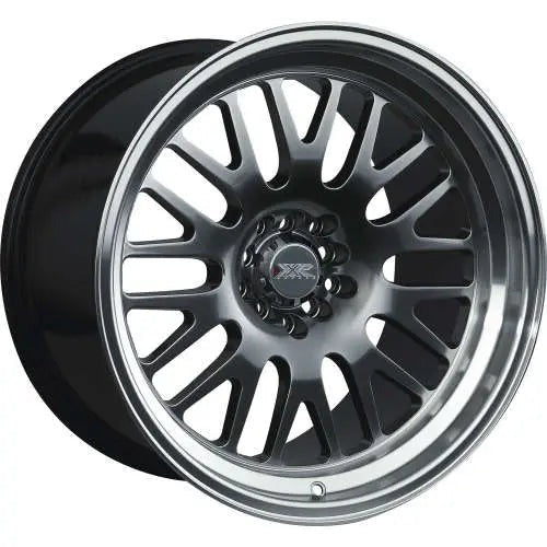 XXR Wheels 531 Chromium Black w/ Machined Lip 15x8 | 4x100/4x114.3 (53158462N)