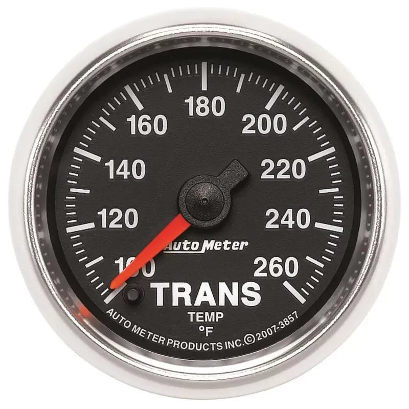 Autometer 2-1/16" 100-260 °F Transmission Temp Gauge GS | Universal (3857)