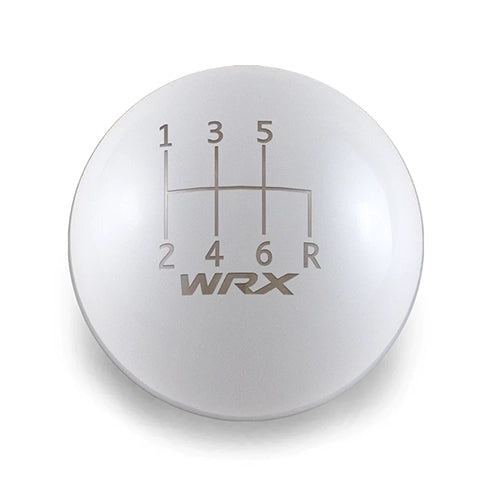 Billetworkz Weighted Shift Knob - 6 Speed WRX Engraving | 2015-2023 Subaru WRX (BW-KNB-WRX6-SWRX)