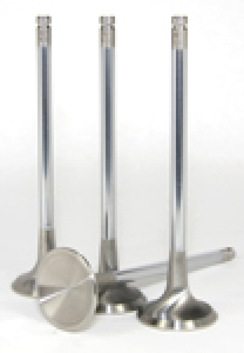 GSC P-D Chrome Polished Exhaust Valve - 30mm Head | 2008-2015 Mitsubishi Evo X (2023-8)