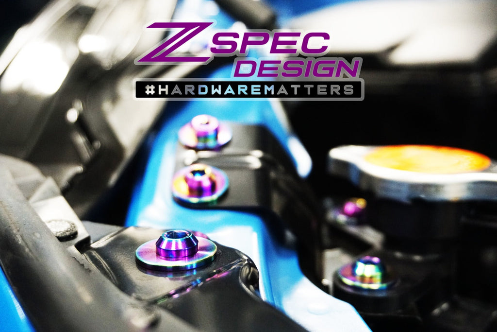 ZSPEC "Stage 2" Dress Up Bolts® Titanium Fastener Kit | 2022+ Toyota GR86/Subaru BRZ (00843612124289)