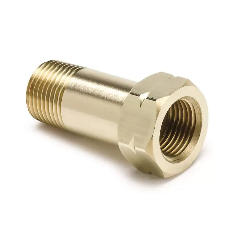Autometer 3/8" NPT MALE EXTENSION Adapter Fitting Brass | Universal (2373)