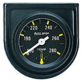 Autometer 1-1/2-1/16" 100-280 °F Water Temperature Gauge Console Auto Gage | Universal (2352)