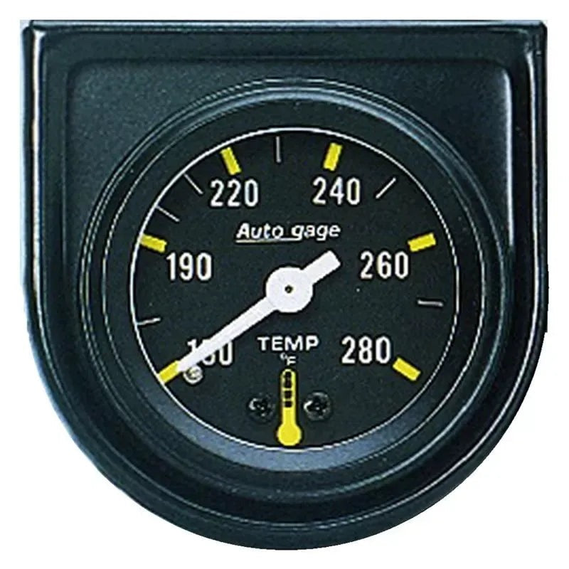 Autometer 1-1/2-1/16" 100-280 °F Water Temperature Gauge Console Auto Gage | Universal (2352)