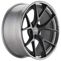 HRE Performance Wheels S101 Satin Charcoal Center w/ Polished Clear Outer & Gloss Silver Inner 20x9 | 5x115 (S101-20951152003C)