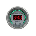 Autometer 2-1/16" Two Channel Selectable Scale oF / oC Digital Fluid Temperature Gauge ULTRA-LITE Elite | Universal (6754-UL)