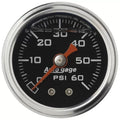 Autometer 1-1/2" 0-60 PSI Pressure Gauge Black | Universal (2173)