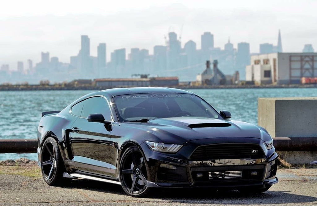 SpeedFactory Racing 600HP Dual Backdoor Intercooler | 2015-2022 Ford Mustang Ecoboost (SF-06-55-002)