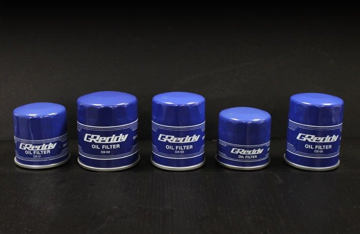 GReddy OX-03 Oil Filter - 44624 -16UNF Inlet/ 65mm Diameter/90mm Tal | Universal (13901103)