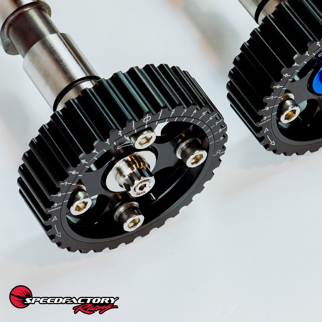 SpeedFactory Racing Titanium Cam Gear Stud Kit | 1990-2001 Acura Integra, 2000-2001 Acura Integra Type-R, and 1992-2001 Honda Prelude (SF-02-075-M10-A-KIT)