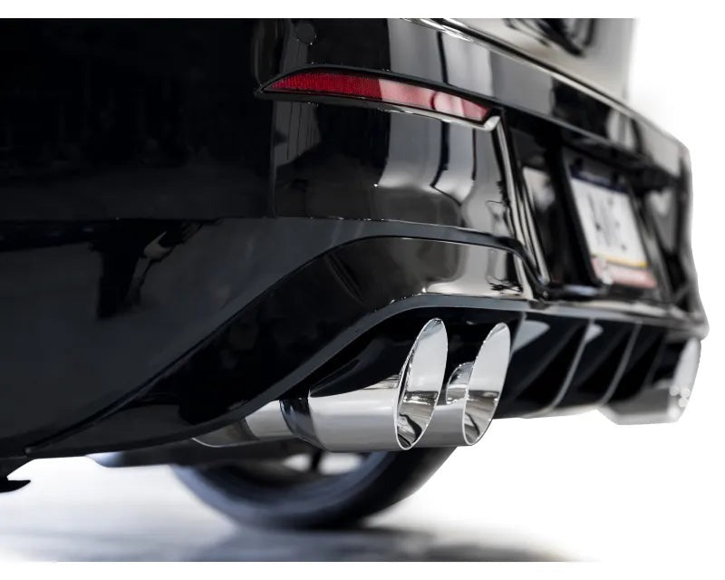 AWE Touring Edition Exhaust for Volkswagen MK8 Golf R - Chrome Silver Tips (3015-42658)