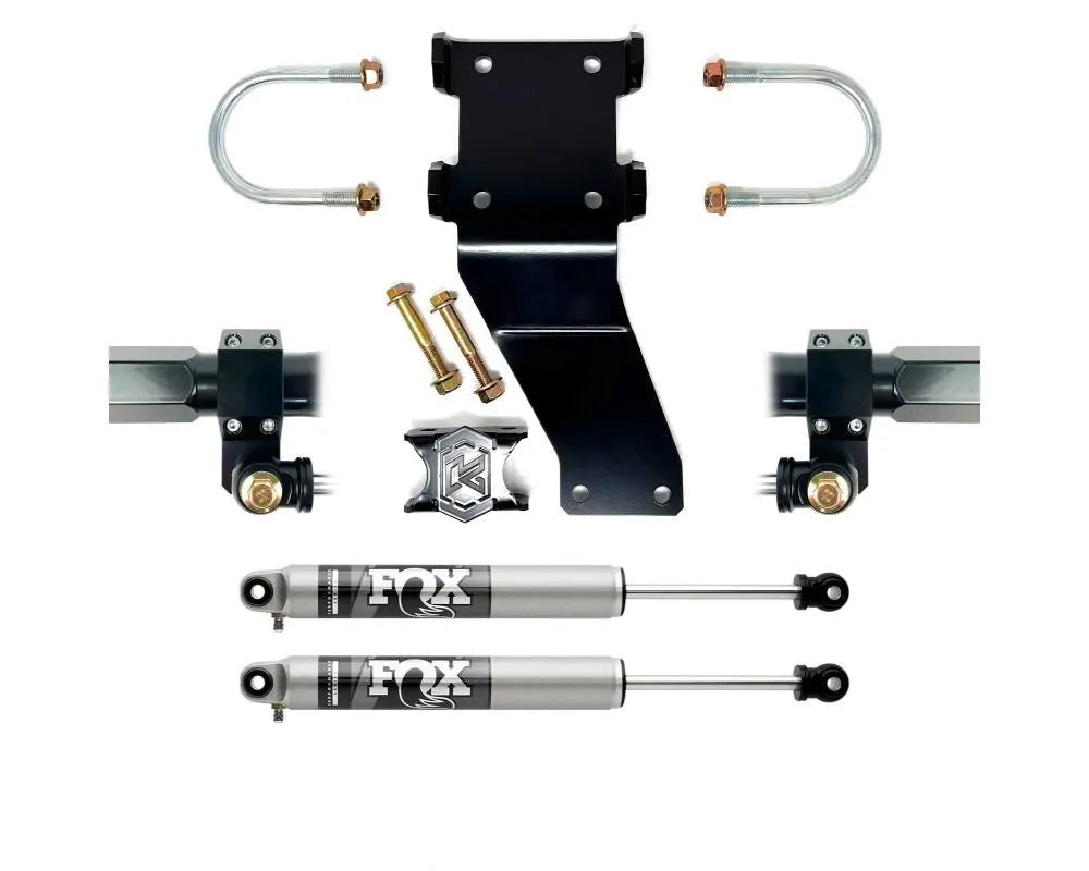 Kryptonite Death Grip Dual Steering Stabilizer Kit w/ Fox 2.0 Shocks | KRFDSS05S