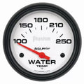 Autometer 2-5/8" 100-250 °F Water Temperature Gauge Phantom | Universal (5837)
