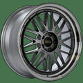 BBS Wheels LM Diamond Black w/ Diamond Cut Machined Lip 20x10 | 5x112 (LM408DBPK)