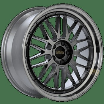 BBS Wheels LM Diamond Black w/ Diamond Cut Machined Lip 20x10 | 5x112 (LM408DBPK)