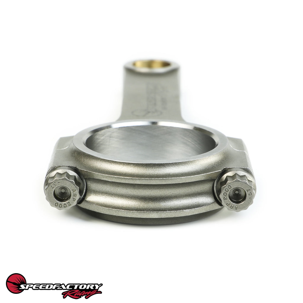 SpeedFactory Racing B16 Forged Steel H-Beam Connecting Rods | 1997-2000 Honda Civic Type-R, 1994-1995 Honda Del Sol, and 1999-2000 Honda Civic Si (SF-02-108)