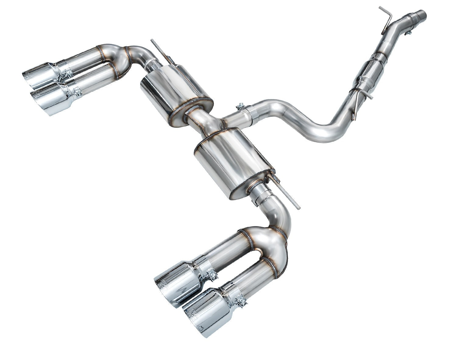 AWE Tuning Touring Edition Exhaust | 2022+ Audi S3