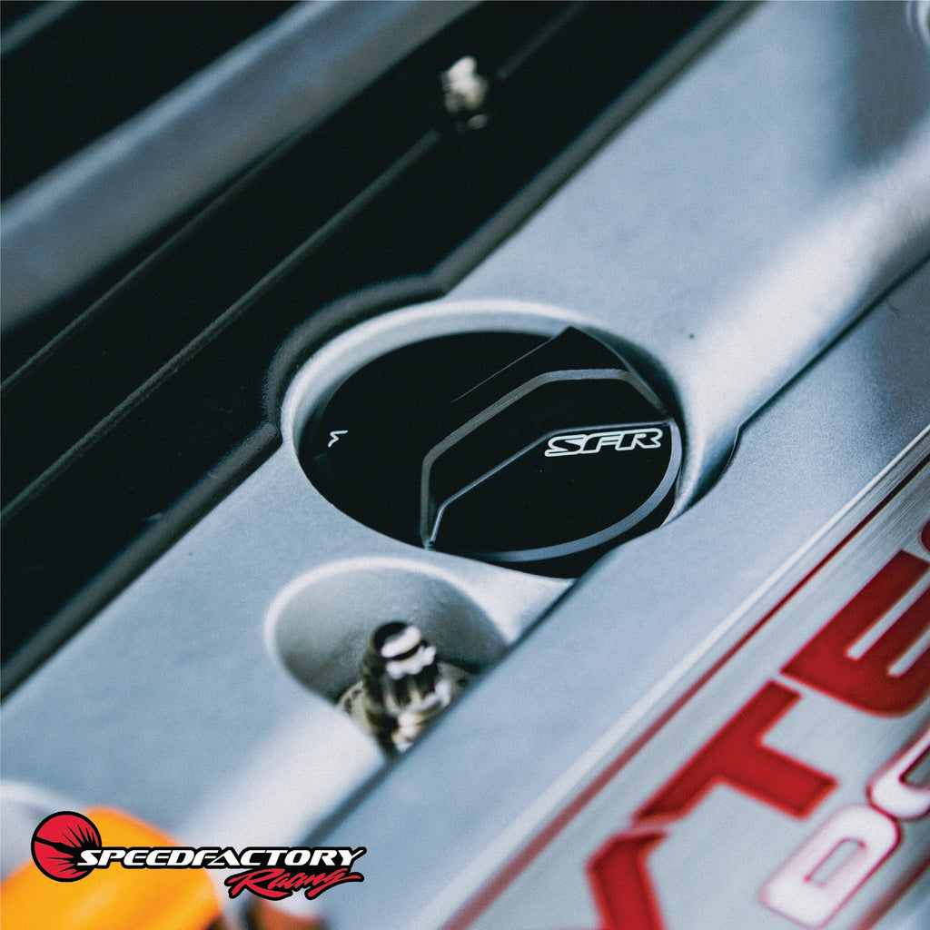 SpeedFactory Racing Classic Grip Billet Engine Oil Cap (SF-02-030)