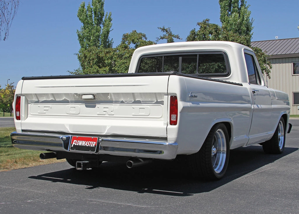 Flowmaster American Thunder Crossmember-Back Exhaust | 1967-1972 Ford F-100/250/350 V8 (817938)