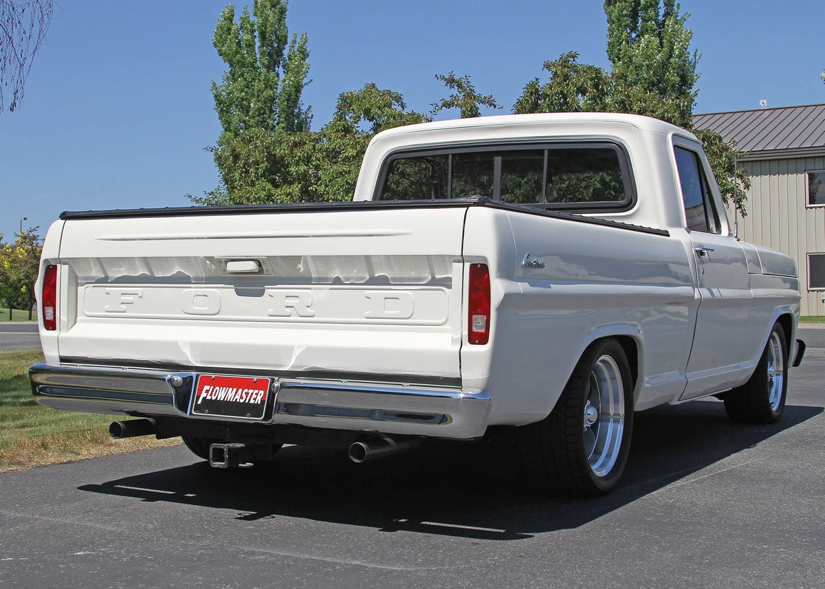 Flowmaster American Thunder Crossmember-Back Exhaust | 1967-1972 Ford F-100/250/350 V8 (817938)