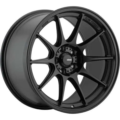 Konig Dekagram Matte Black 19x9.5 | 5x114.3 (DKB9514355)