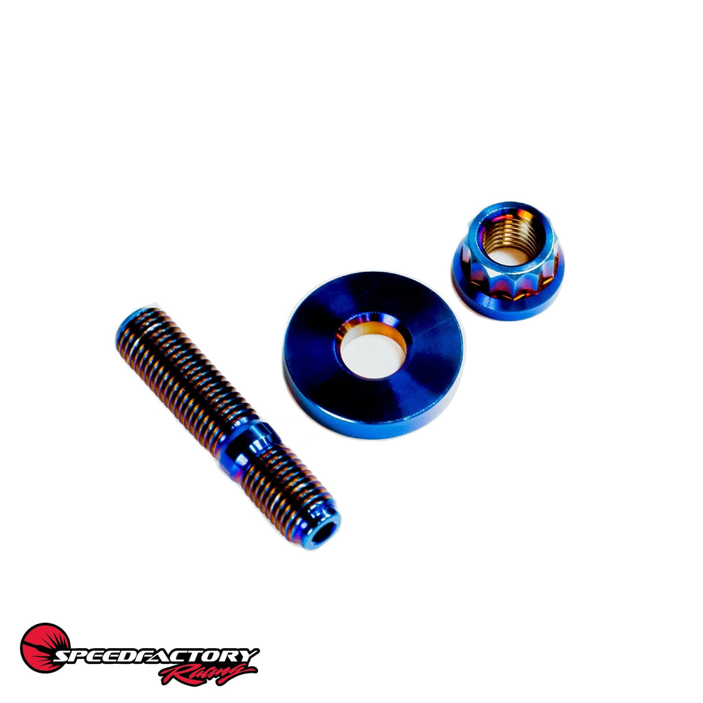 SpeedFactory Racing Titanium Cam Gear Stud Kit | 1990-2001 Acura Integra, 2000-2001 Acura Integra Type-R, and 1992-2001 Honda Prelude (SF-02-075-M10-A-KIT)