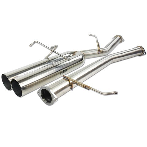 ISR Performance EP Straight-Pipe Dual Tip Exhaust | 1989-1994 Nissan 240SX (IS-EPDUAL)