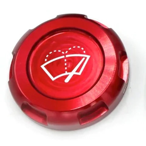 Billetworkz Zero-Series Wiper Fluid Cap | 2002-2023 Subaru WRX, and 2004-2021 Subaru WRX STI (BW-EBCZ-SUB-WIP)
