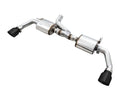 AWE Tread Edition Axleback Dual Exhaust for Jeep JK/JKU 3.6L - Diamond Black Tips (3015-33003)