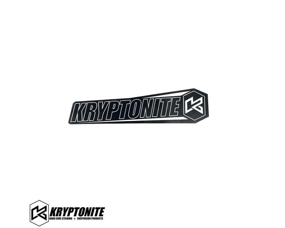 Kryptonite Upper Control Arm Logo Plates | KRUCA19PLATES