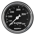 Autometer 2-1/16" 120-240 °F Mechanical Water Temperature Gauge Old Tyme Black | Universal (1733)