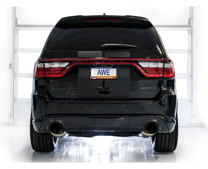 AWE Touring Edition Exhaust for Dodge Durango 6.4 / 6.2 SC - Diamond Black Tips (3015-33952)