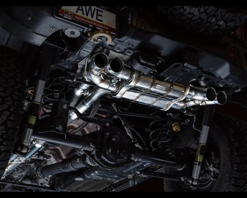 AWE Tuning SwitchPath Exhaust | 3" Diameter | No Tips for Jeep Wrangle 392 (3025-41392)