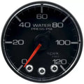 Autometer 2-1/16" 0-120 PSI SPEK-PRO Water Pressure Gauge Black/Black | Universal (P345328)
