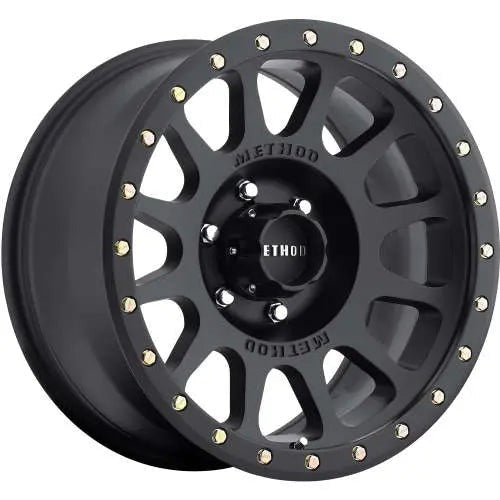 Method Race Wheels MR305 Matte Black w/Simulated Beadlock 17x8.5 | 8x165.1 (MR30578580500)
