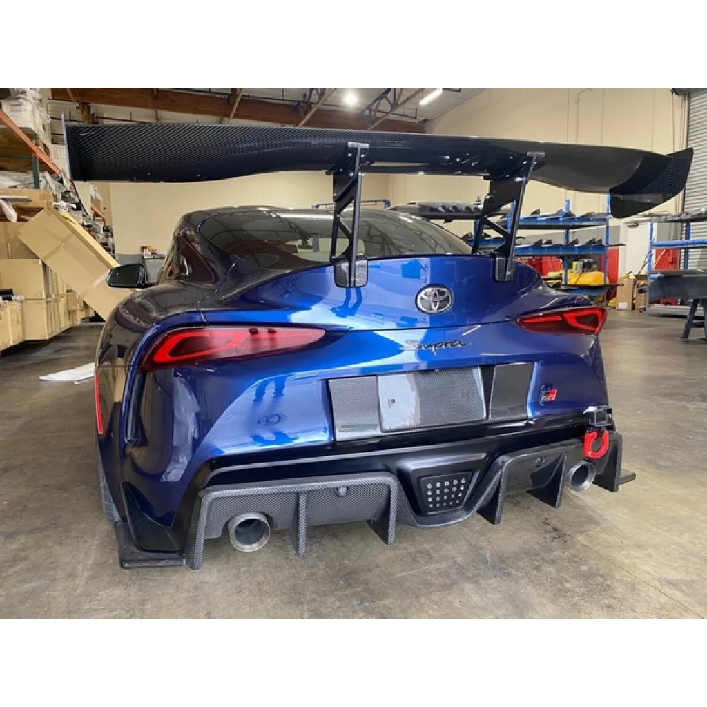 APR Performance Carbon Fiber License Plate Backing | 2020-2023 Toyota GR Supra (CBX-SUPRALIC)