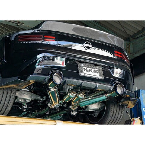 HKS Full Dual Muffler Catback Exhaust | 2023+ Nissan Z (31014-KN002)