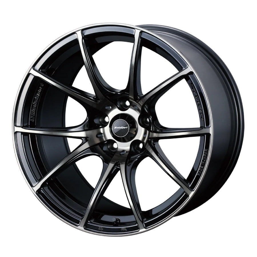WedsSport SA-10R Zebra Black Bright 18x7.5 | 5x114.3 (72624)
