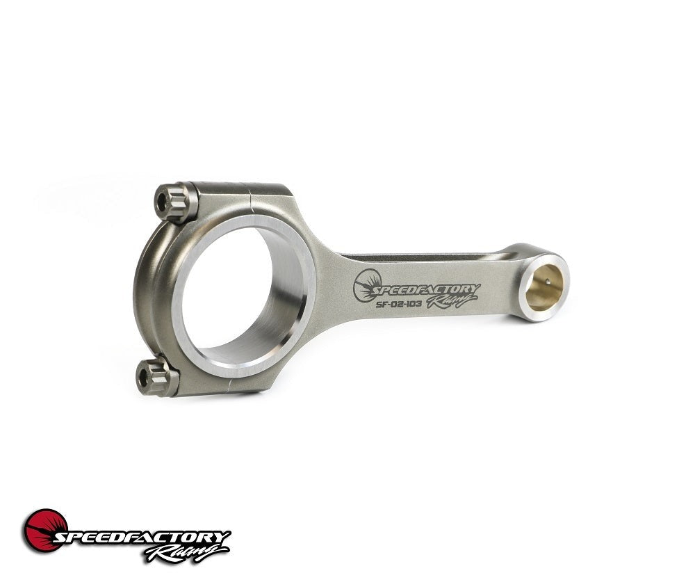 SpeedFactory Racing No-Notch H-Beam Long Rod and Vitara Piston Combo | 1988-2005 Honda Civic, and 1986-1989 Acura Integra (IG SF-02-103 & YCP-75MMKIT)